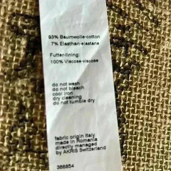 Akris Punto summer MIDI dress multi-colored ivory, black , gray, peach - Picture 7 of 9